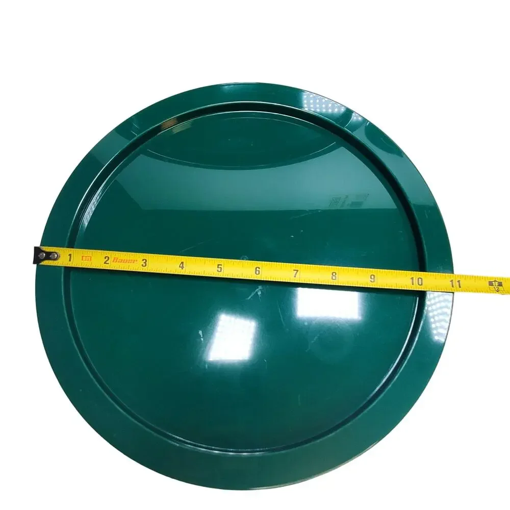 Vtg Bodum Melamine 4 Pc Dinner Plates Green Swiss Made Plasticware Picniccore